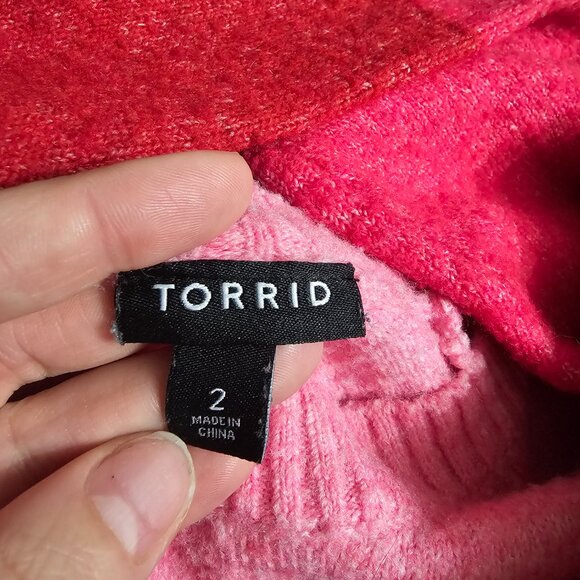 Torrid Vegan Cashmere Pullover Sweater - Picture 6 of 8
